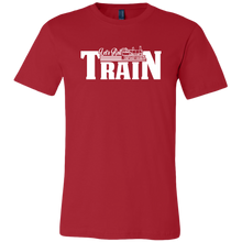 Load image into Gallery viewer, Let's Roll Mens Train T-Shirt, Multiple Colors, Extended Sizes, Shipping Included