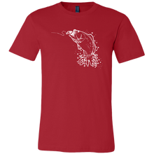 Load image into Gallery viewer, Jumping Fish on Line, Unisex, Extended Sizes, Multi Colors, Shipping Included
