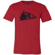 Load image into Gallery viewer, Locomotive Drawing Perspective - Unisex/Men's T-Shirt, Multiple Colors, Extended Sizes, Shipping Included