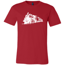Load image into Gallery viewer, Locomotive Drawing Perspective - Unisex/Men's T-Shirt, Multiple Colors, Extended Sizes, Shipping Included