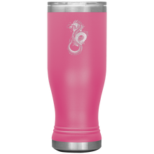 Load image into Gallery viewer, Chinese Art Dragon, 20oz Insulated Boho Tumbler, Laser Etched, Multi Colors, Shipping Included