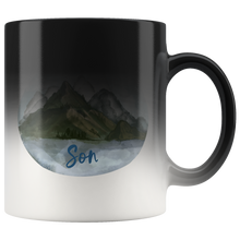 Load image into Gallery viewer, Mountain Lake Color Change SON 11oz Mug   Shipping Included
