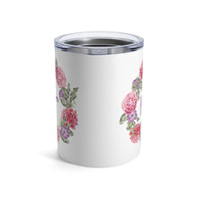 Load image into Gallery viewer, MOM Pink and Purple Floral Insulated Tumbler 10oz Gift Mother Mama Shipping Included