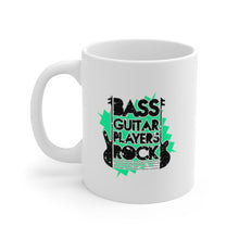 Load image into Gallery viewer, Bass Guitar Players Rock Mug 11oz/15oz Musician Gift Unisex Shipping Included