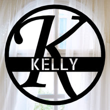 Load image into Gallery viewer, EXEMPLARY Family Name - Steel Sign, Multiple Colors and Sizes