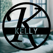 Load image into Gallery viewer, EXEMPLARY Family Name - Steel Sign, Multiple Colors and Sizes