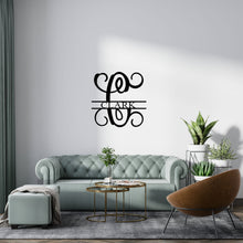 Load image into Gallery viewer, VINE Family Monogram - Steel Sign, Multiple Sizes and Colors Available