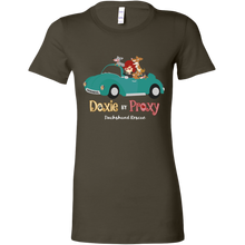 Load image into Gallery viewer, Doxie By Proxy Women's T-Shirt, Multi Dark Colors, Extended Sizes, Shipping Included