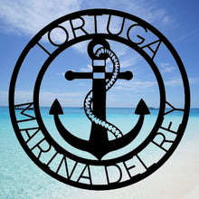 Load image into Gallery viewer, ANCHOR Family Name Steel Sign, Multiple Colors and Sizes