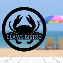 Load image into Gallery viewer, CRAB Monogram - Steel Sign, Multiple Sizes and Colors Available