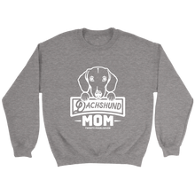 Load image into Gallery viewer, Dachshund Mom Unisex Sweatshirt Multi Color Extended Sizes Free Shipping