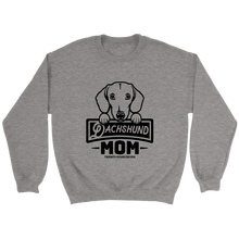 Load image into Gallery viewer, Dachshund Mom Unisex Sweatshirt Multi Color Extended Sizes Free Shipping
