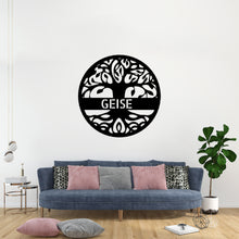 Load image into Gallery viewer, TREE OF LIFE - Steel Sign, Multiple Sizes and Colors, Custom Laser Cut Personalized