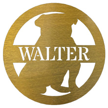 Load image into Gallery viewer, Critter Collection BULLDOG Monogram, Laser Cut Steel, Multi Sizes & Colors