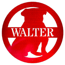 Load image into Gallery viewer, Critter Collection BULLDOG Monogram, Laser Cut Steel, Multi Sizes & Colors