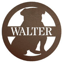 Load image into Gallery viewer, Critter Collection BULLDOG Monogram, Laser Cut Steel, Multi Sizes & Colors