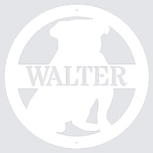 Load image into Gallery viewer, Critter Collection BULLDOG Monogram, Laser Cut Steel, Multi Sizes & Colors