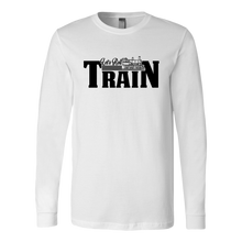 Load image into Gallery viewer, Let's Roll (Train) - Unisex Long Sleeve T-Shirt, Multi Colors, Extended Sizes, Shipping Included