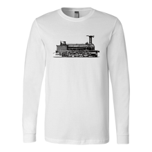 Load image into Gallery viewer, Vintage Locomotive Unisex Long Sleeve T-Shirt Extended Sizes Available Shipping Included