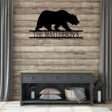 Load image into Gallery viewer, BEAR Monogram - Steel Sign, Multiple Sizes and Colors Available