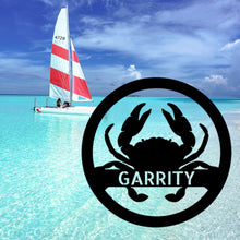Load image into Gallery viewer, CRAB Monogram - Steel Sign, Multiple Sizes and Colors Available