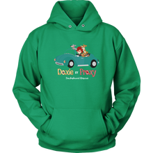 Load image into Gallery viewer, Doxie By Proxy Unisex Toasty Pullover Hoodie, Extended Sizes, Multi Colors, Shipping Included
