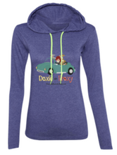 Load image into Gallery viewer, Doxie By Proxy Logo Ladies' LS T-Shirt Hoodie, Multi Colors, Extended Sizes, Shipping Included