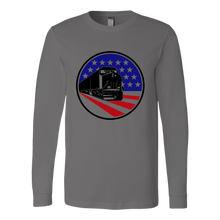 Load image into Gallery viewer, Diesel Locomotive Unisex Long Sleeve T-Shirt Extended Sizes Available Shipping Included