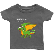 Load image into Gallery viewer, Dragon Hatchling Alert Infant T-Shirt, Many Colors, Free Shipping