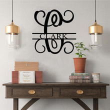 Load image into Gallery viewer, VINE Family Monogram - Steel Sign, Multiple Sizes and Colors Available