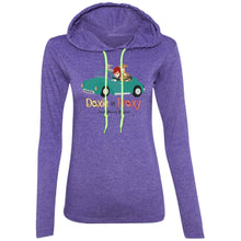 Load image into Gallery viewer, Doxie By Proxy Logo Ladies' LS T-Shirt Hoodie, Multi Colors, Extended Sizes, Shipping Included