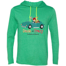 Load image into Gallery viewer, Doxie By Proxy Logo Men's LS T-Shirt Hoodie, Multi Colors, Extended Sizes, Shipping Included