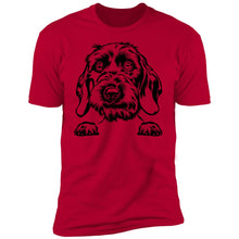 Load image into Gallery viewer, Men's Wirehaired Doxie Premium Short Sleeve T-Shirt, Multi Colors - Shipping Included