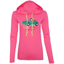 Load image into Gallery viewer, Doxie By Proxy Logo Ladies' LS T-Shirt Hoodie, Multi Colors, Extended Sizes, Shipping Included
