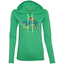 Load image into Gallery viewer, Doxie By Proxy Logo Ladies' LS T-Shirt Hoodie, Multi Colors, Extended Sizes, Shipping Included