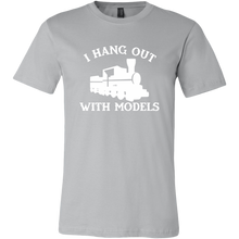 Load image into Gallery viewer, I Hang Out With Models (White) Mens T-Shirt, Multiple Colors, Extended Sizes, Shipping Included