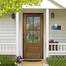 Load image into Gallery viewer, Seashell Address Sign, Laser Cut Steel Plaque for a Coastal Look - Multi Sizes and Colors