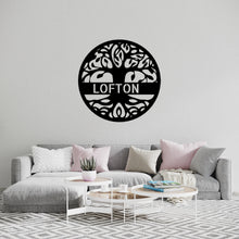 Load image into Gallery viewer, TREE OF LIFE - Steel Sign, Multiple Sizes and Colors, Custom Laser Cut Personalized