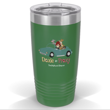 Load image into Gallery viewer, Doxie By Proxy Logo Insulated 20oz Travel Tumbler, 15 Colors, Shipping Included