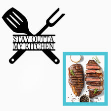 Load image into Gallery viewer, GRILLING UTENSILS - Steel Sign, Multiple Sizes and Colors Available