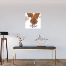 Load image into Gallery viewer, Hold My Hand & I'll Go Anywhere With You, 16x16 Gallery Canvas Wall Art, Shipping Included