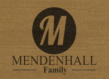 Load image into Gallery viewer, Circle Family Name Personalized Door Mat - Great Gift For New Homeowners -- Multiple Sizes