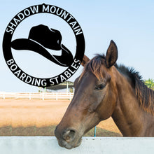 Load image into Gallery viewer, STYLIZED COWBOY HAT Monogram - Steel Sign, Multiple Sizes and Colors Available