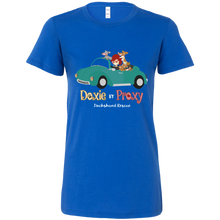 Load image into Gallery viewer, Doxie By Proxy Women's T-Shirt, Multi Dark Colors, Extended Sizes, Shipping Included