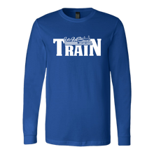 Load image into Gallery viewer, Let's Roll (Train) - Unisex Long Sleeve T-Shirt, Multi Colors, Extended Sizes, Shipping Included