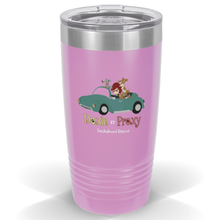 Load image into Gallery viewer, Doxie By Proxy Logo Insulated 20oz Travel Tumbler, 15 Colors, Shipping Included
