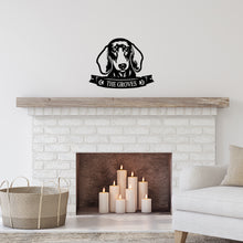Load image into Gallery viewer, Cutie Dachshund Face You Must Have!  - Steel Sign. Multi colors & sizes available. Short, long hair, wire hair versions!