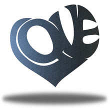 Load image into Gallery viewer, Groovy Kind of LOVE Heart, Laser Cut Steel Sign, Perfect Valentine's Gift in Multi Sizes & Colors