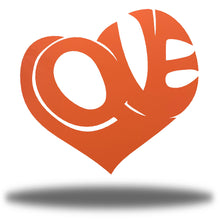 Load image into Gallery viewer, Groovy Kind of LOVE Heart, Laser Cut Steel Sign, Perfect Valentine's Gift in Multi Sizes & Colors