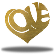 Load image into Gallery viewer, Groovy Kind of LOVE Heart, Laser Cut Steel Sign, Perfect Valentine's Gift in Multi Sizes & Colors